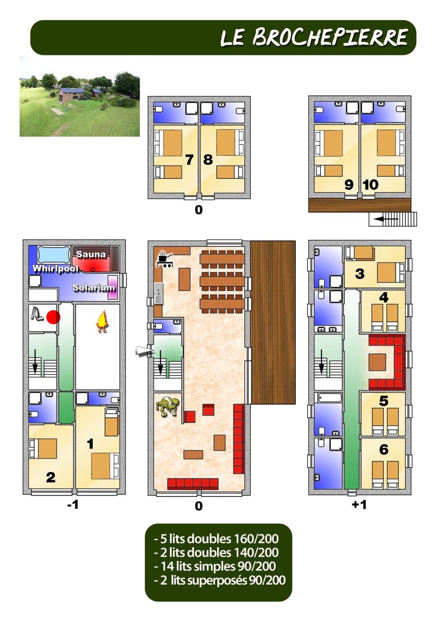 Brochepierre 28 Pers- Vue Exceptionnelle - Malmedy Villa Exterior photo